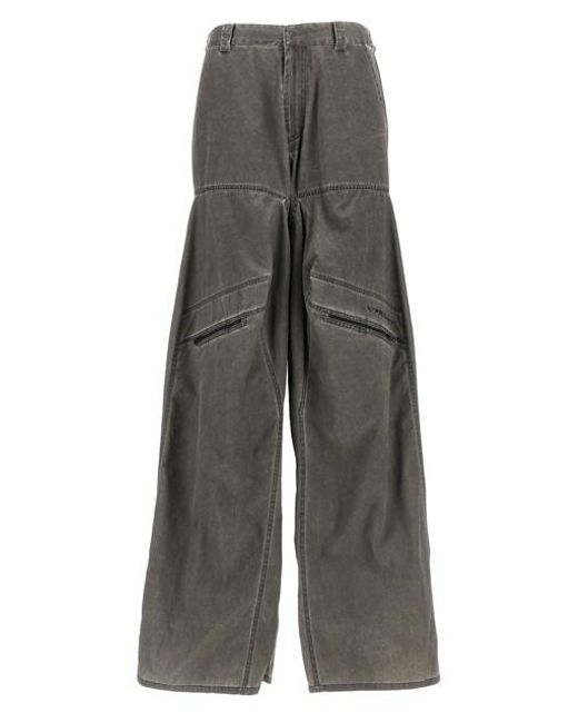 Y. Project Gray 'pop-up' Trousers