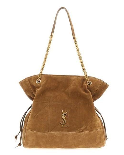 Shopping 'Jamie' di Saint Laurent in Brown