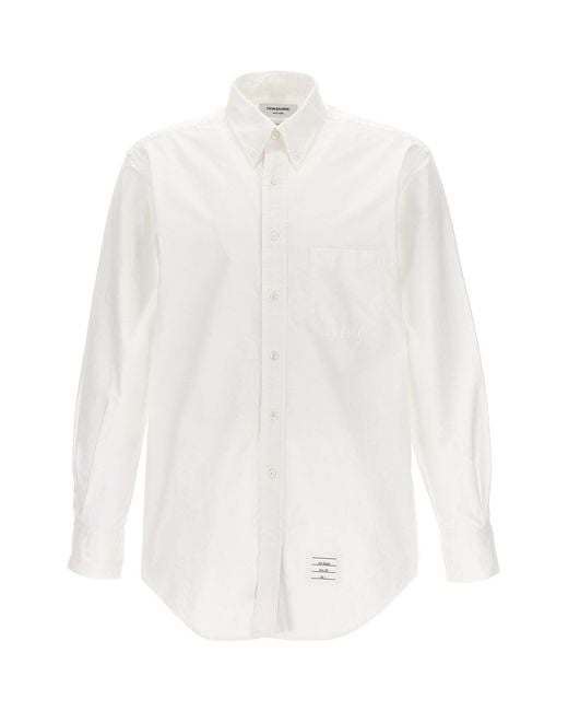 Thom Browne Classic' Shirt in White für Herren