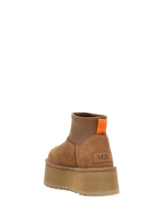 Stivaletto 'Classic Mini Dipper' di Ugg in Brown
