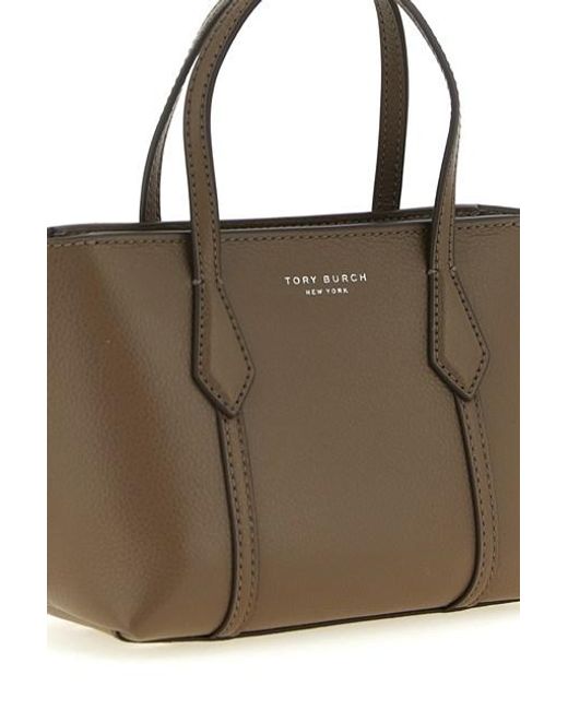Shopping 'Perry' Mini di Tory Burch in Brown