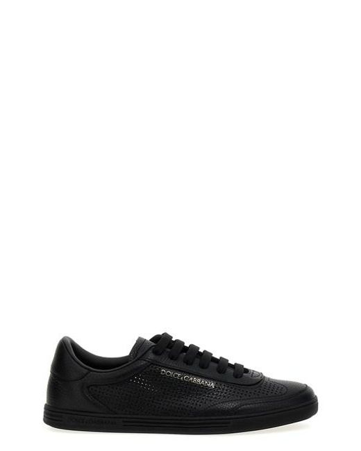 Sneaker 'Saint Tropez' di Dolce & Gabbana in Black da Uomo