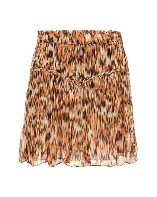 Isabel Marant Brown 'Roumi' Skirt