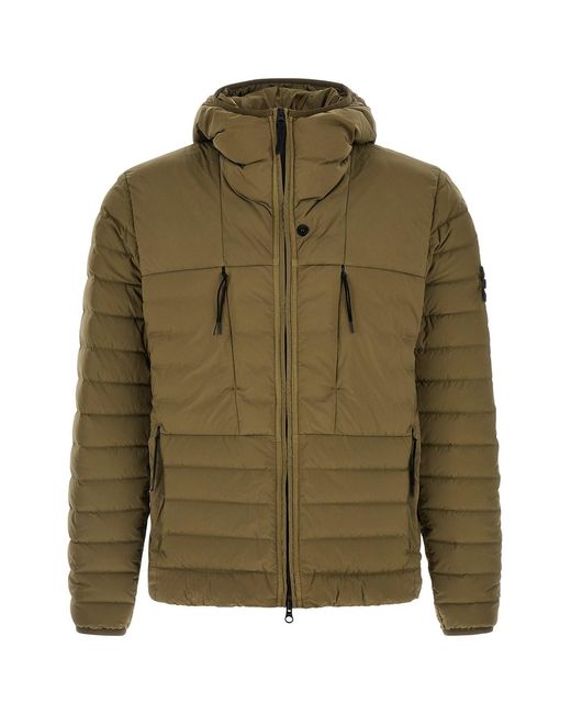 Stone Island Green '4100106' Down Jacket for men