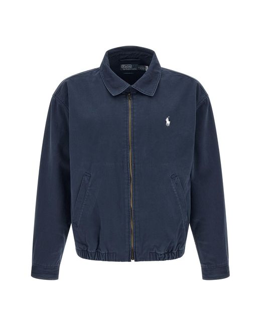 Polo Ralph Lauren Blue 'big Bayport' Jacket for men