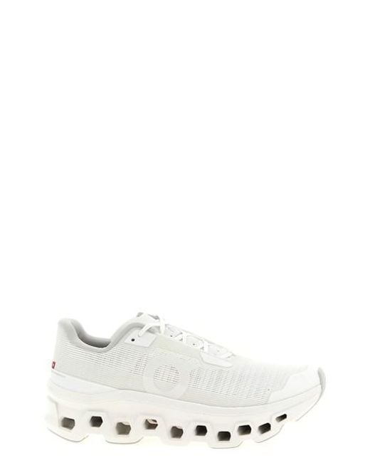 On Shoes White 'cloudmster Void' Sneakers for men