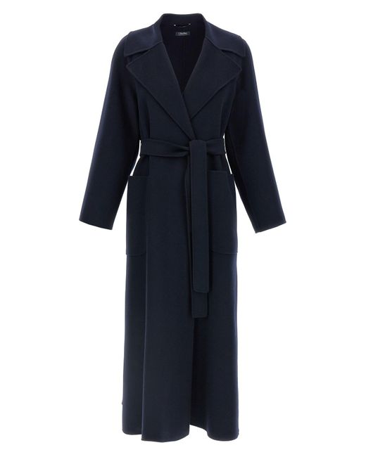 Max Mara Blue Doris Coat