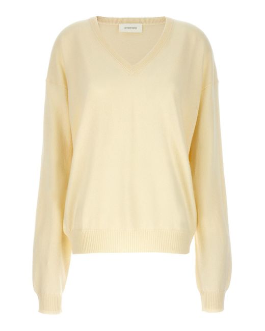 Sportmax Yellow 'etruria' Sweater