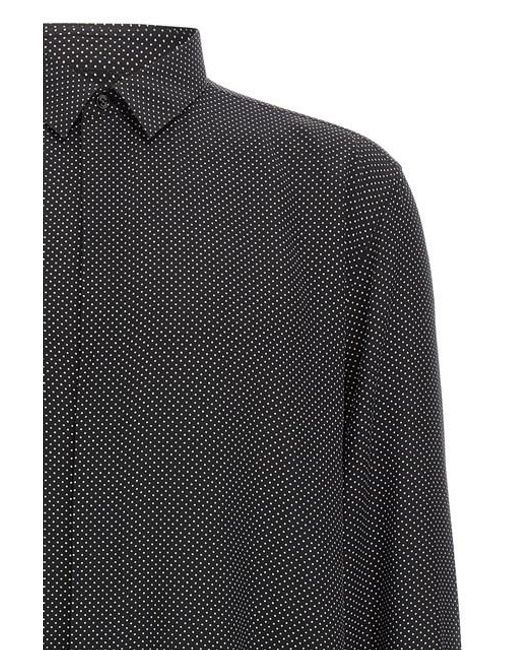 Camicia Seta di Saint Laurent in Gray da Uomo