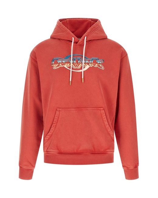 Casablanca Red 'chrome' Hoodie for men