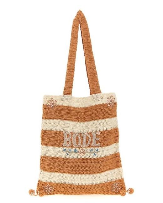 Shopping 'Sherbet' di Bode in Brown da Uomo
