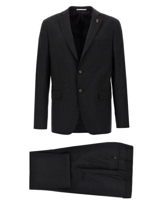 Pal Zileri Black 'lord' Dress for men