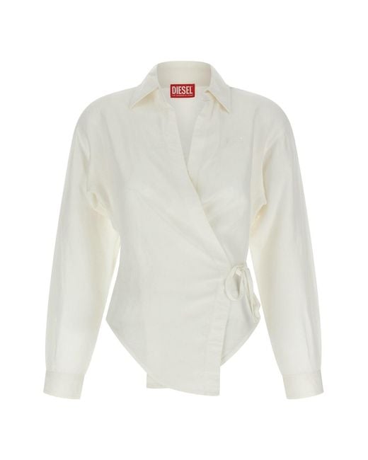 DIESEL White 'c-delphos-s3' Shirt