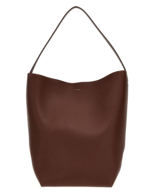 The Row Brown 'n/s Park Tote' Large Shopping Bag