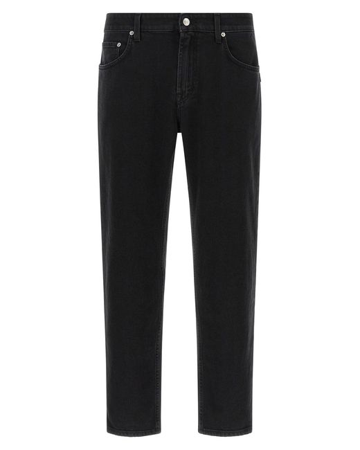 Department 5 Black 'talk' Jeans for men