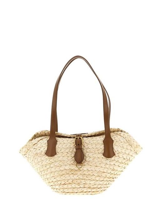 Borsa A Spalla 'Capri' di Dolce & Gabbana in Metallic