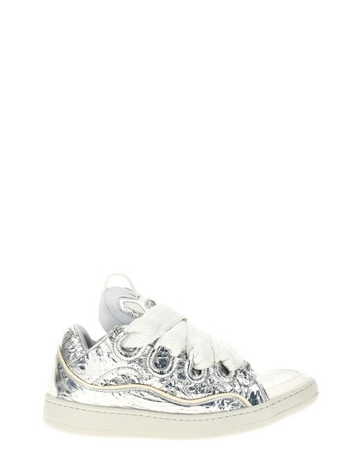 Lanvin White 'curb' Sneakers for men