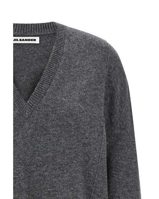 Maglione Cashmere di Jil Sander in Gray