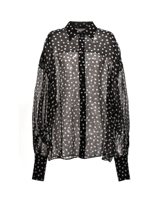 Dolce & Gabbana T-Shirt Mit Polka Dot in Black für Herren