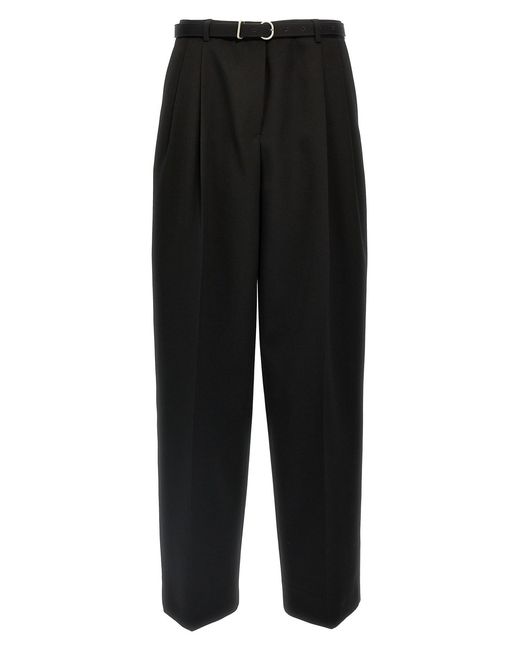Jil Sander Black Wool Pants