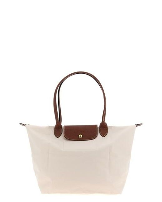 Borsa A Spalla 'L Le Pliage Original' di Longchamp in Blue