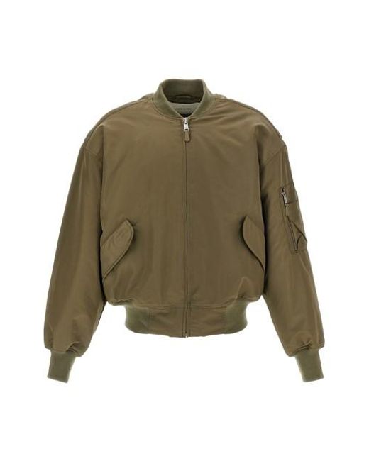 Giacca 'Broad Bomber' di Entire studios in Green da Uomo