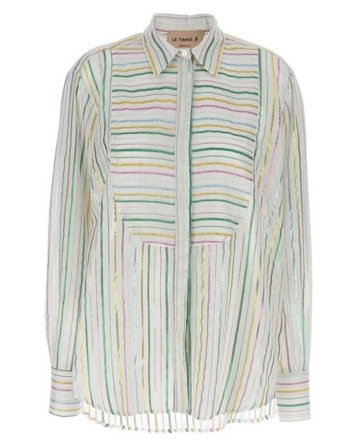 Camicia 'Pisa' di Le twins in Multicolor