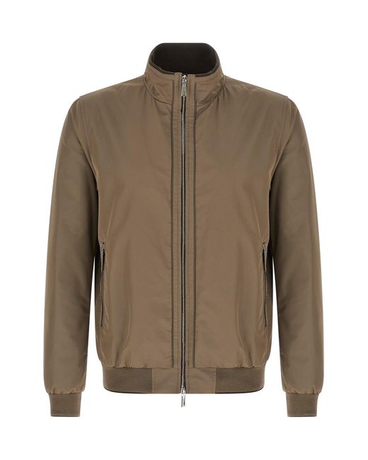 Moorer Brown 'manetti-wk' Bomber Jacket for men