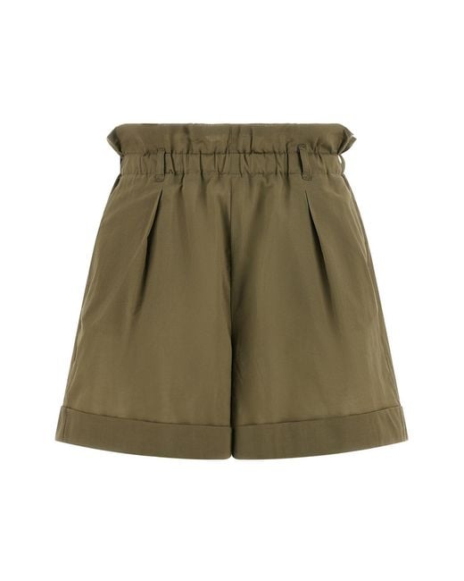 SOSUE Green 'maui' Shorts