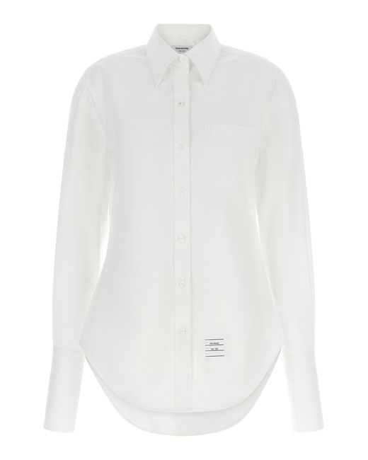 Thom Browne White Button-down Shirt