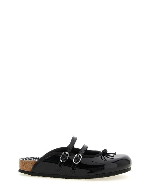 Birkenstock Black Scala' Sabots 1774 X Repetto Capsule