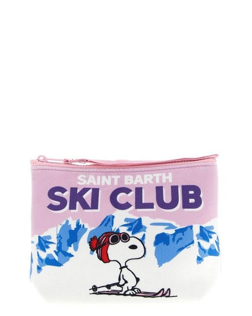 Mc2 Saint Barth White Clutch "Aline"