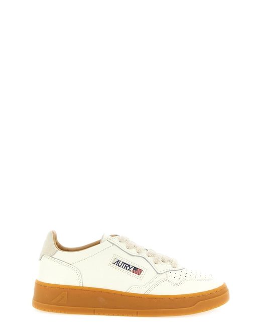 Autry White 'medalist Low' Sneakers for men