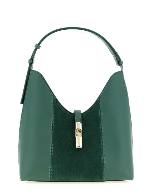 Furla Green ' Goccia M' Shoulder Bag