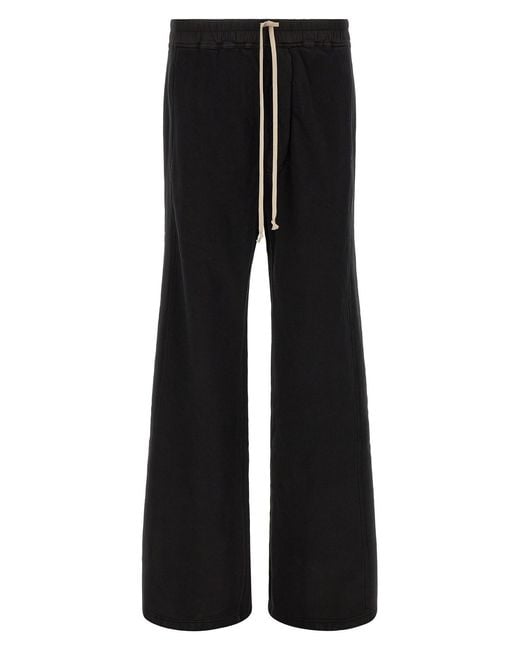 Rick Owens Black 'wide Pusher' Pants for men