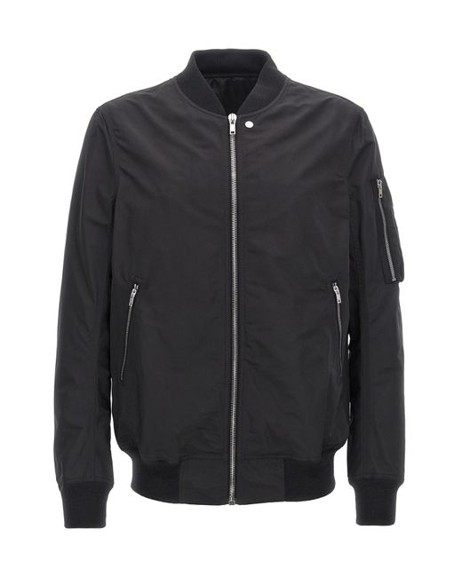 Rick Owens Bomberjacke "Bauhaus Flight" in Black für Herren