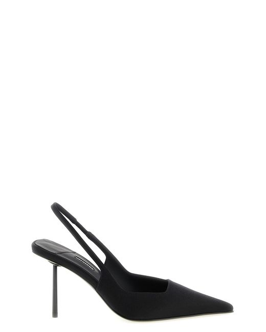 Le Silla Black 'amelia' Slingback
