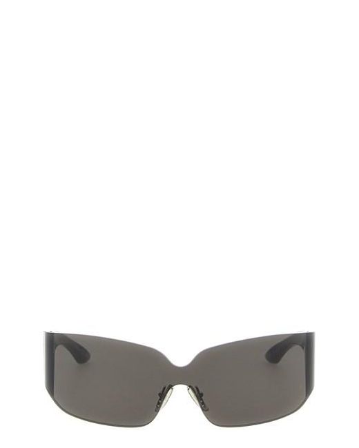 Occhiali Da Sole 'Mono Square' di Balenciaga in Gray da Uomo