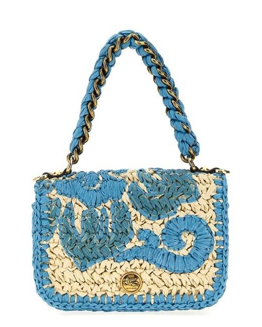 ETRO 'Bond XS' handbag エトロ ハンドバッグ Etro 'bond Xs' Handbag in Blue | Lyst