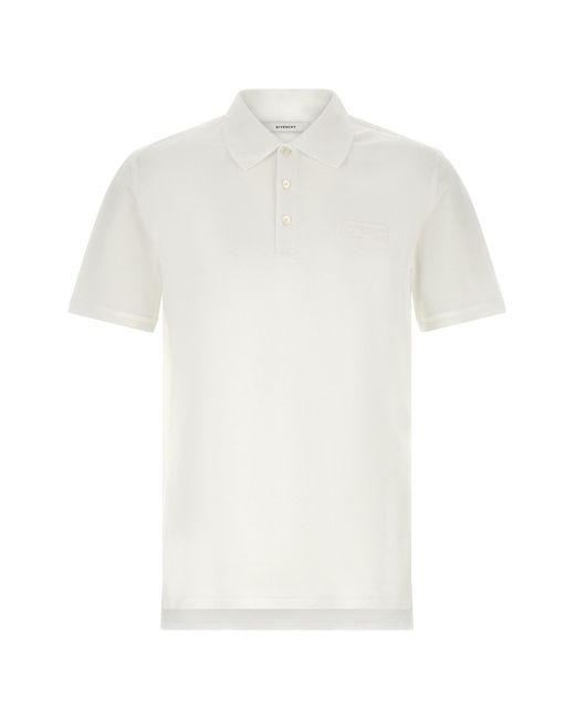 Givenchy Polohemd " Paris" in White für Herren