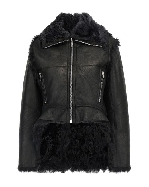 Rick Owens Black 'Exploder' Jacket