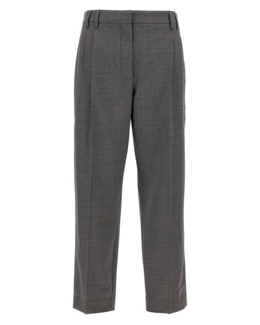 Pantalone pences di Brunello Cucinelli in Gray