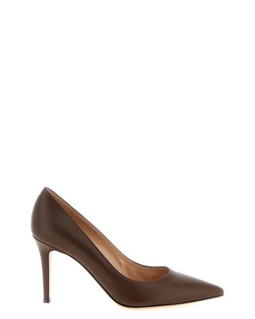 Gianvito Rossi Brown 'gianvito' Pumps