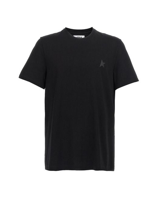 Golden Goose Deluxe Brand Black Logo T-shirt for men