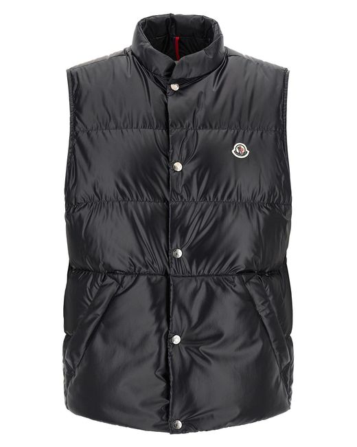 Moncler Black 'restigo' Vest for men