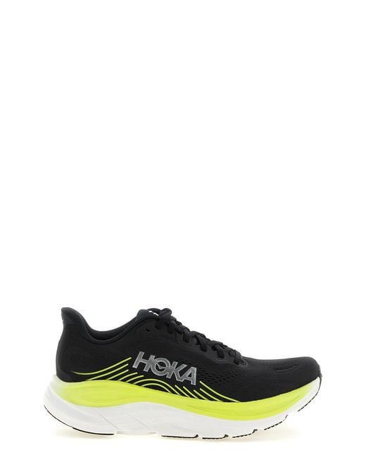 Hoka One One Green 'clifton 11' Sneakers for men