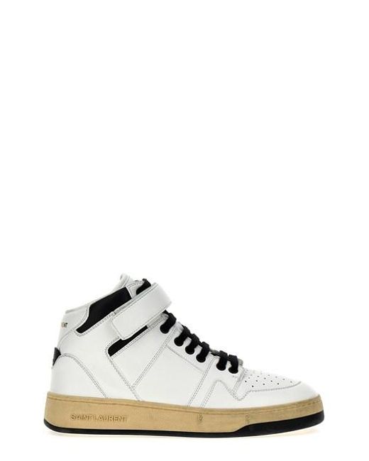Lax Sneakers Bianco/Nero di Saint Laurent in White da Uomo