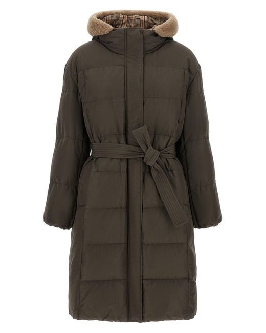 Brunello Cucinelli Multicolor Boudin Quilted Down Jacket