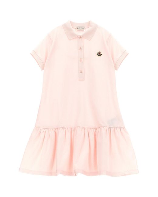 Moncler Pink Polo Dress