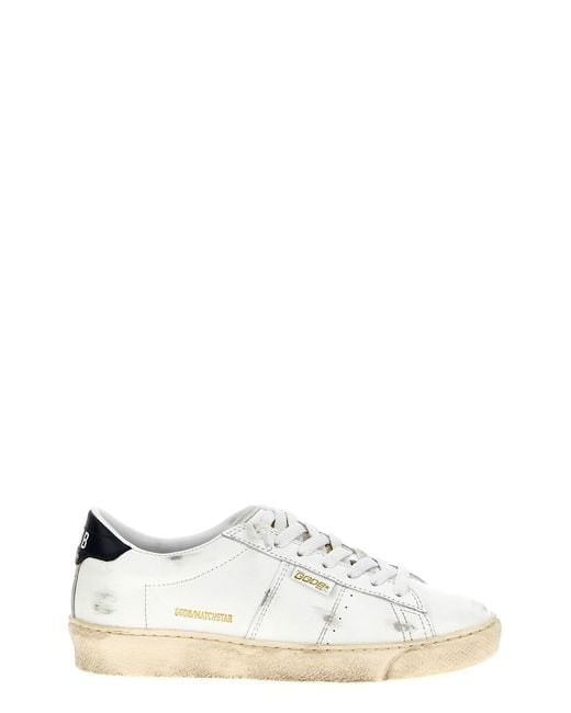 Golden Goose Deluxe Brand White 'matchstar' Sneakers
